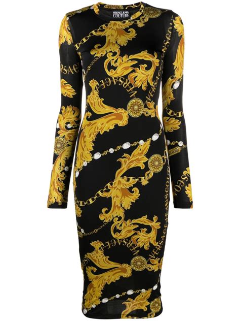 versace casual dresses|versace dresses outlet.